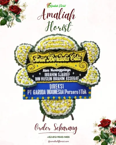 Papan Bunga Duka di Tlogo